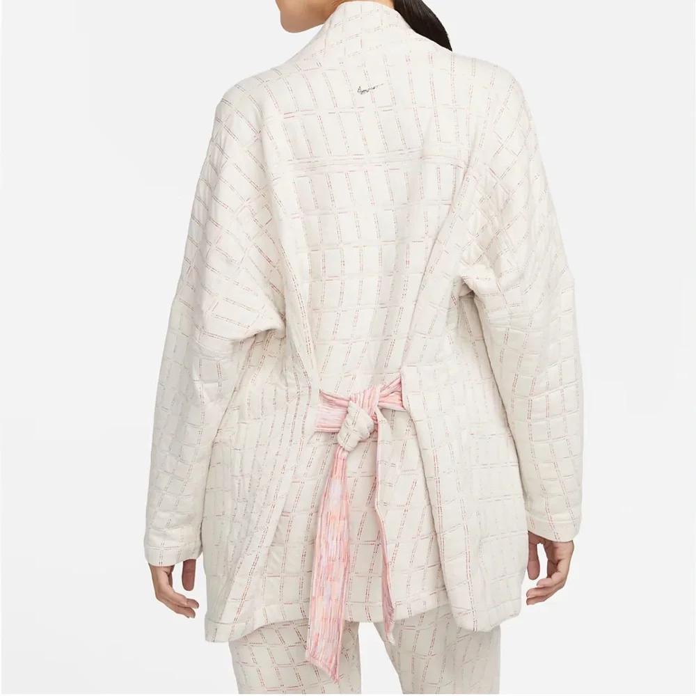 NIKE Yoga Women's Therma-FIT Luxe Reversible Kimono Size XL